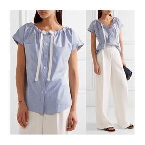 Theory Velvela Striped Top